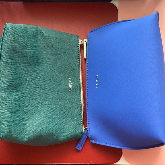 Two Brand New La Mer Makeup Bags - Picture 1 of 2